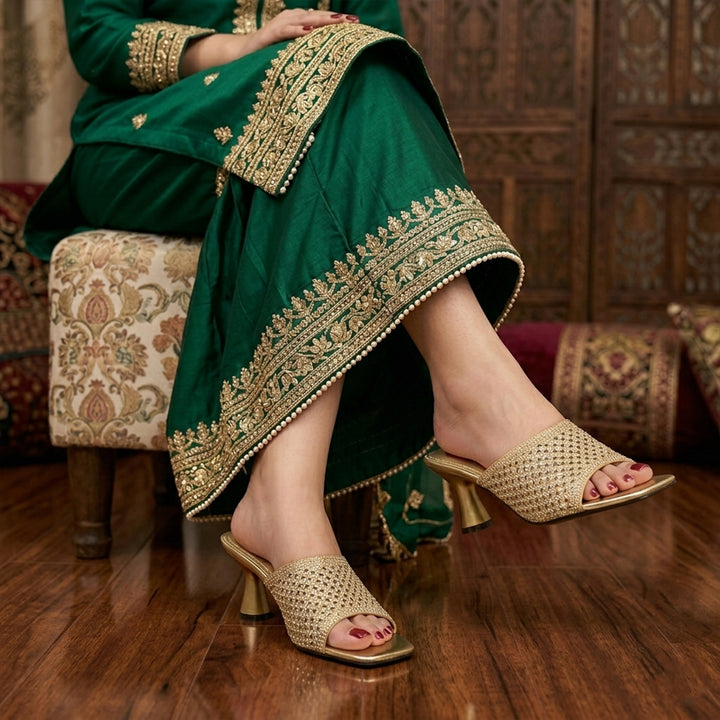 Fancy Slipper Heel