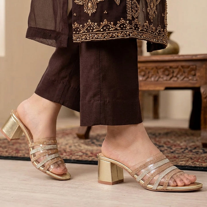 Fancy Slipper Heel