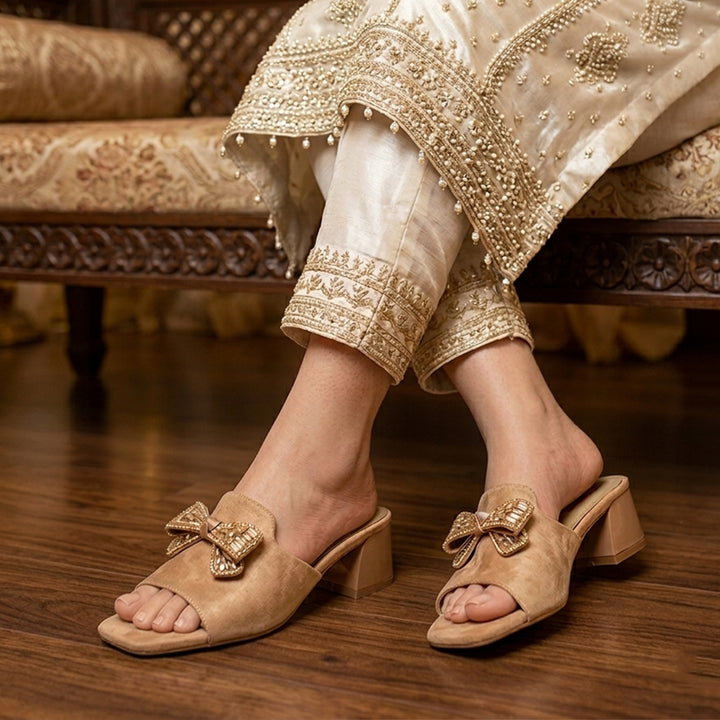 Fancy Slipper Heel