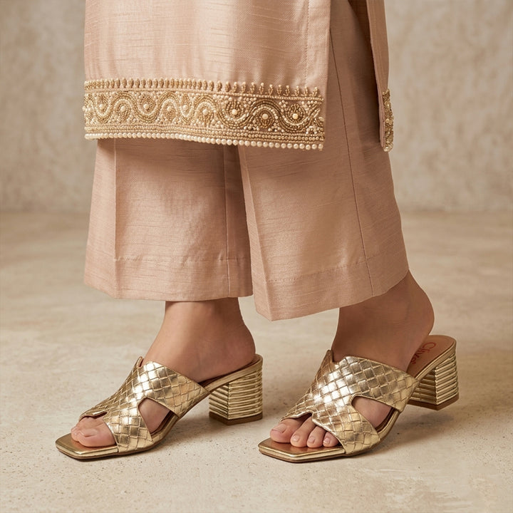 Fancy Slipper Heel