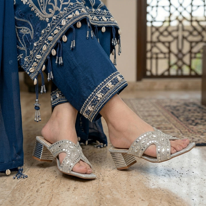 Fancy Slipper Heel