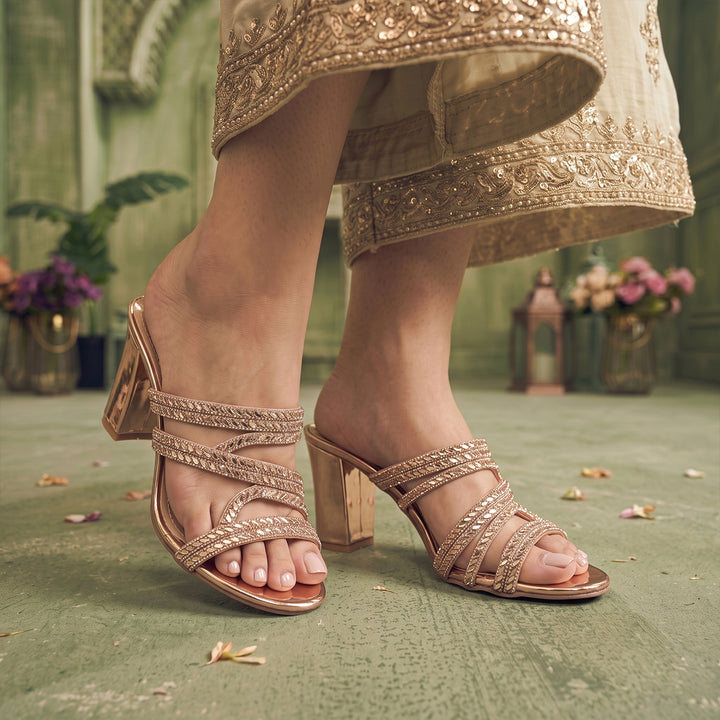 Fancy Slipper Heel