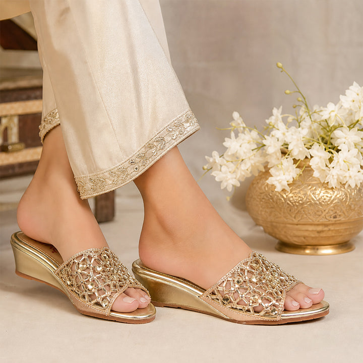 Fancy Slipper Heel