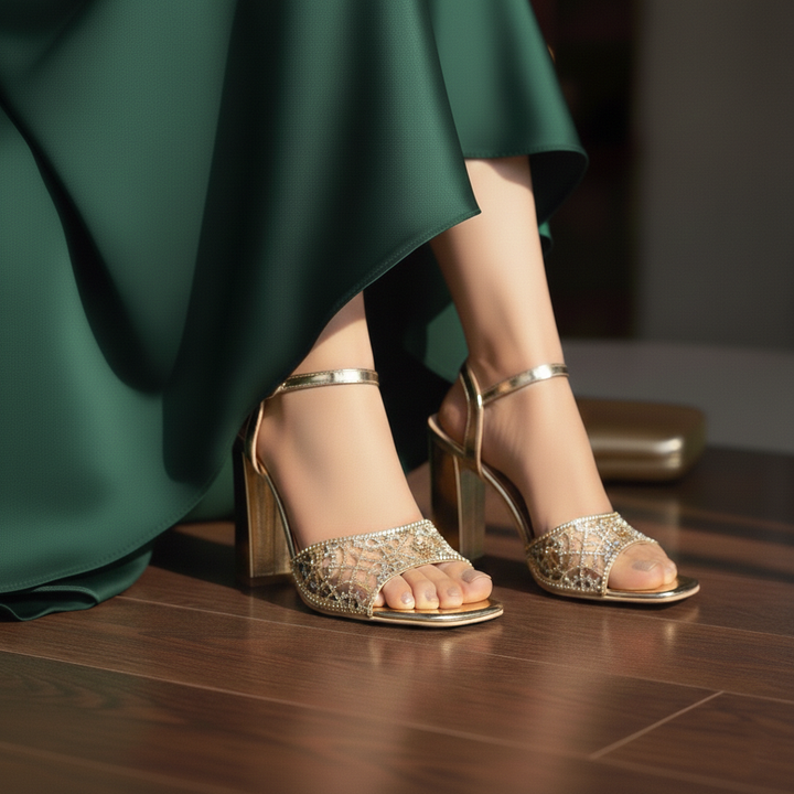 Bridal Sandal Heels