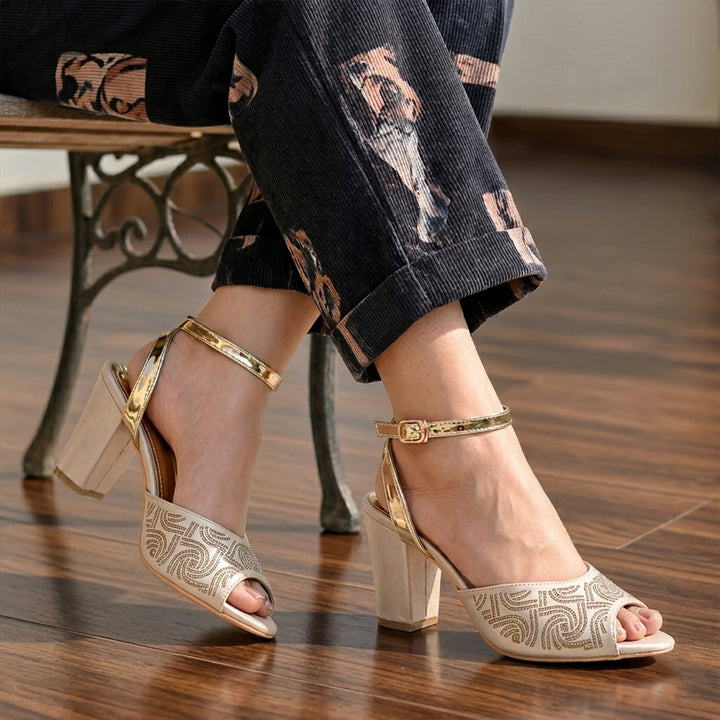 Bridal Sandal Heels