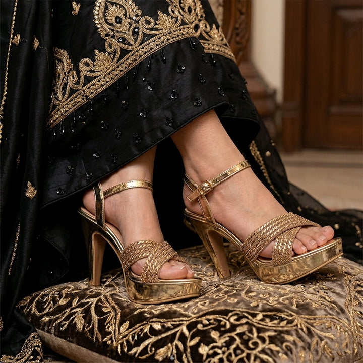 Bridal Sandal Heels