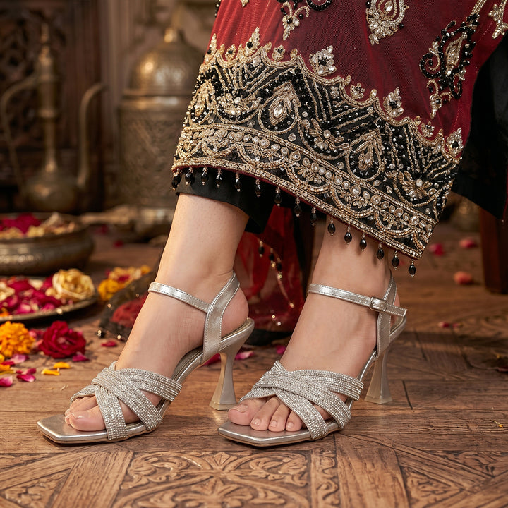 Bridal Sandal Heels