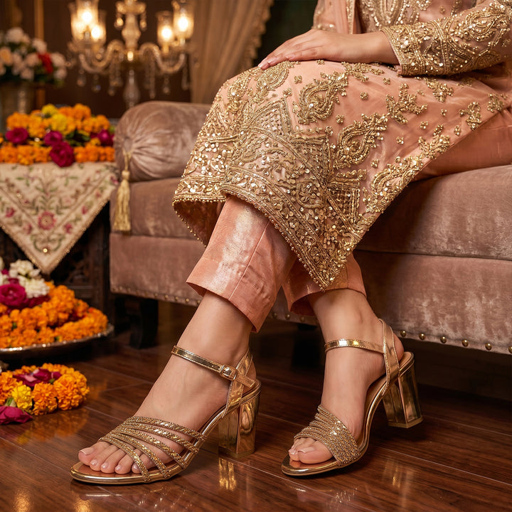 Bridal Sandal Heels