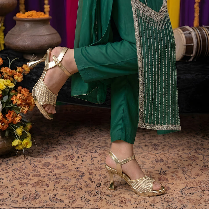 Bridal Sandal Heels