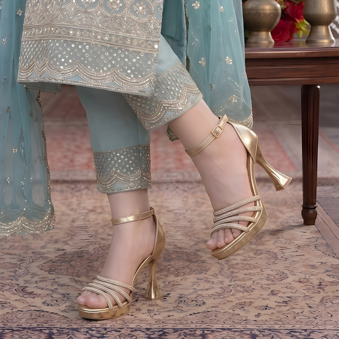 Bridal Sandal Heels