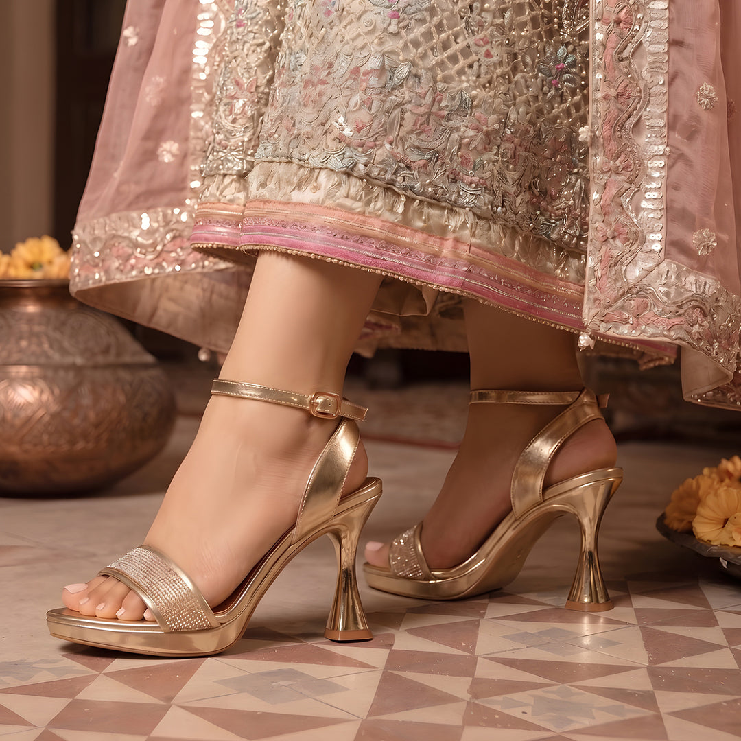 Bridal Sandal Heels