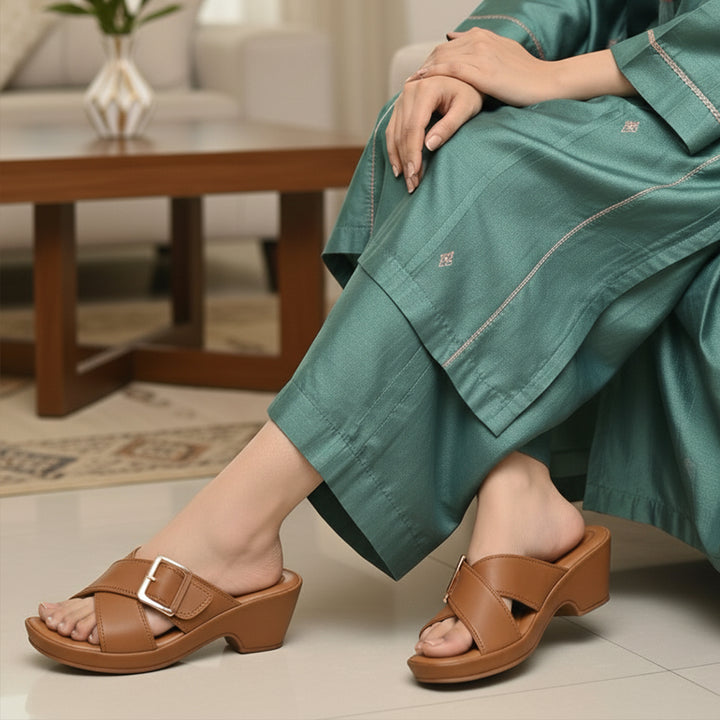 Casual Wedge Slippers