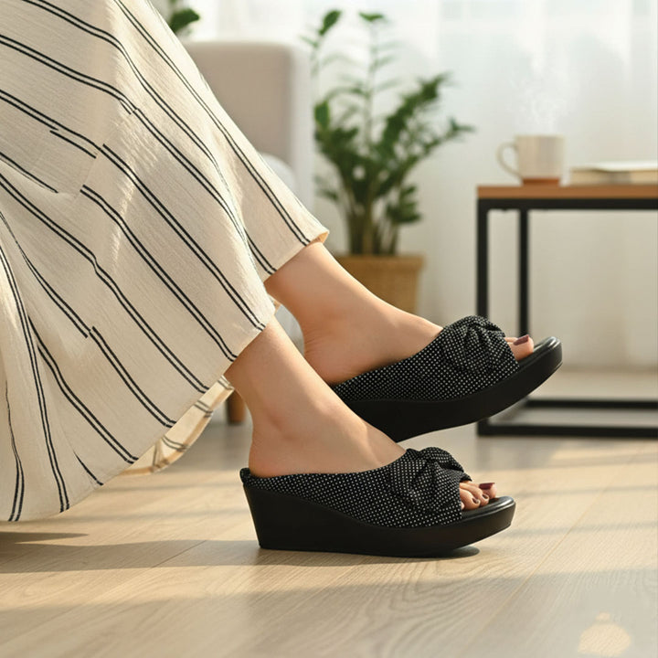 Casual Wedge Slippers
