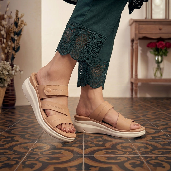 Casual Wedge Slippers