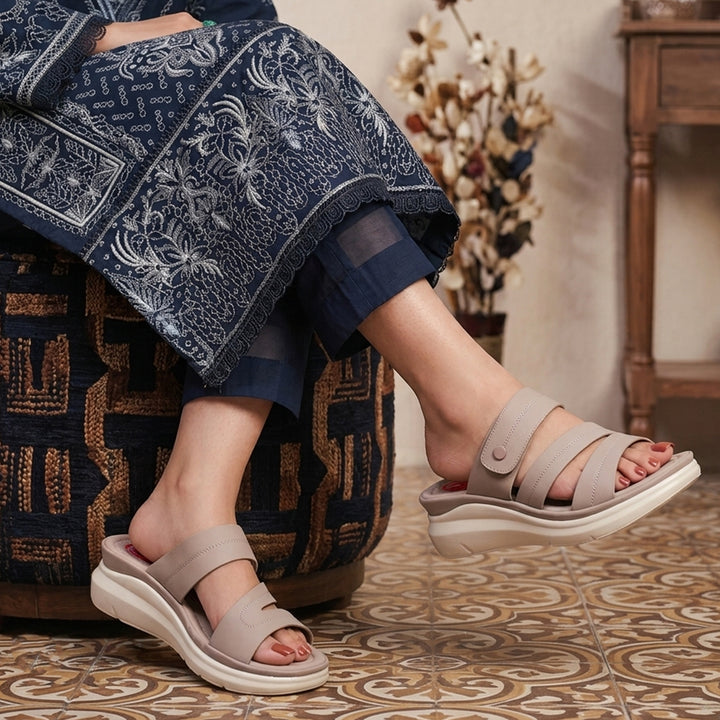 Casual Wedge Slippers