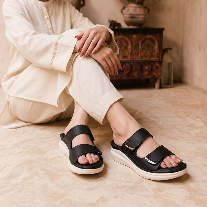 Casual Wedge Slippers