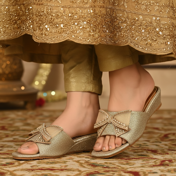 Casual Wedge Slippers