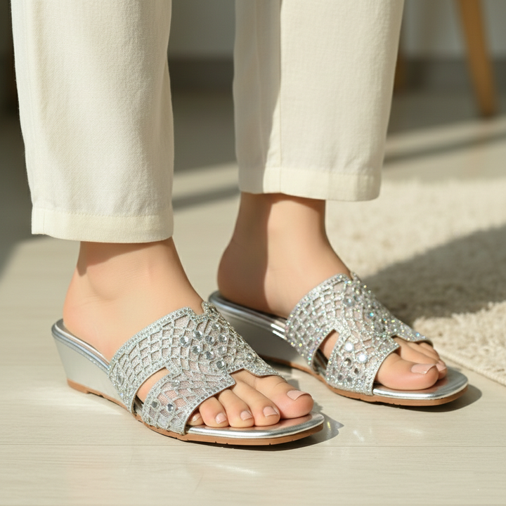 Casual Wedge Slippers