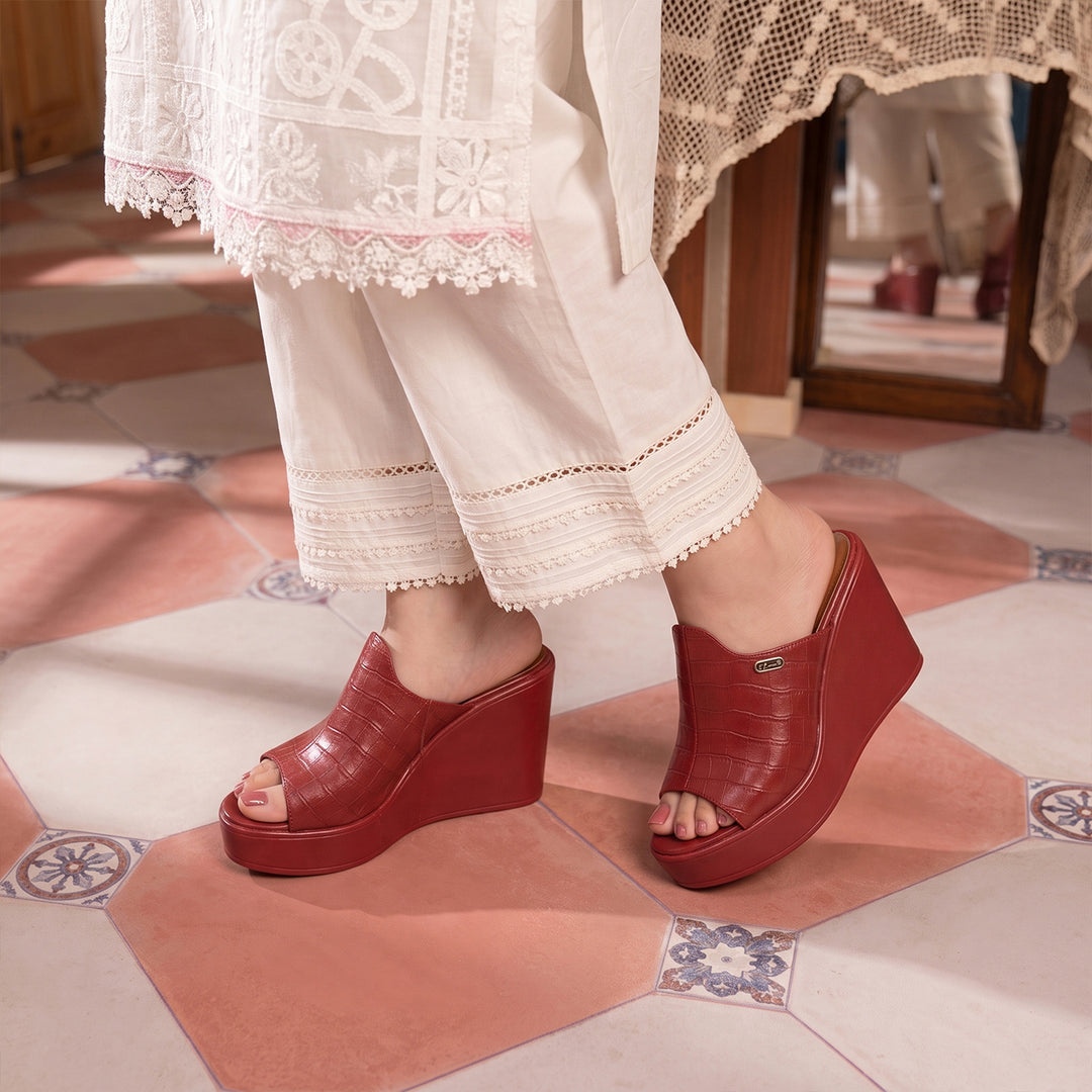 Casual Wedge Slippers