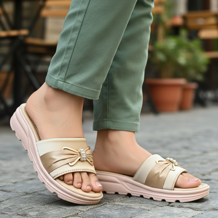 Casual Wedge Slippers