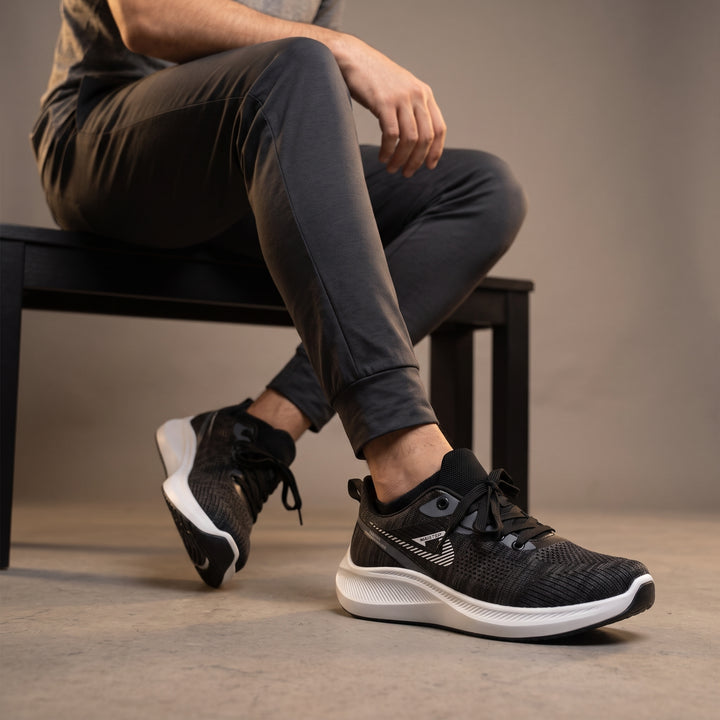 Black Men Sports Jogger - M195146