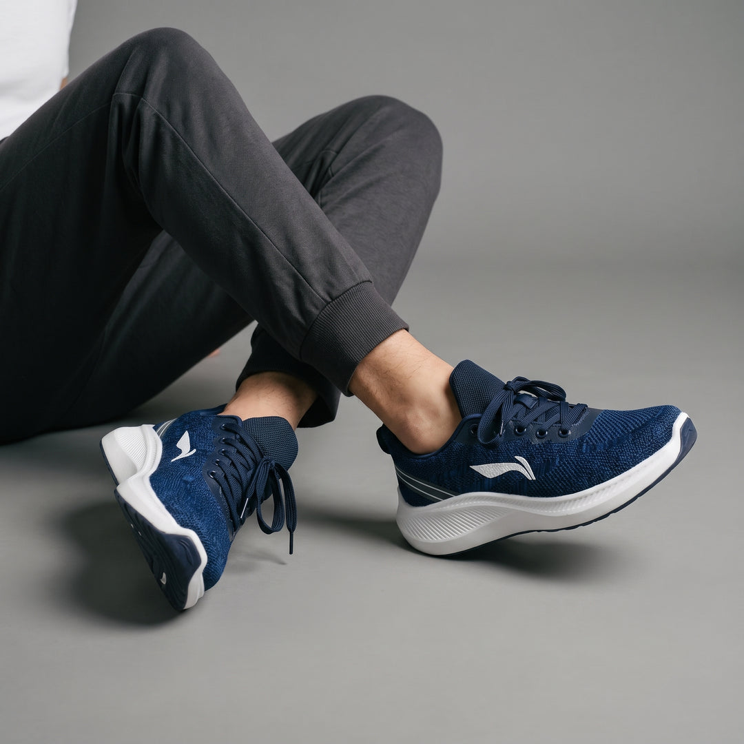 Blue Men Sports Jogger - M195149