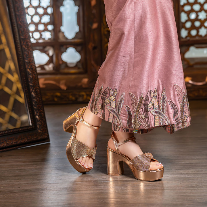 Bridal Sandal Heels