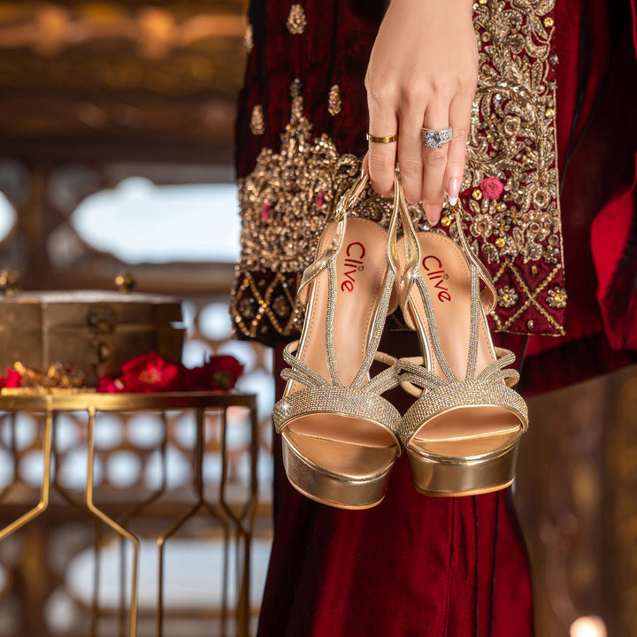 Bridal Sandal Heels